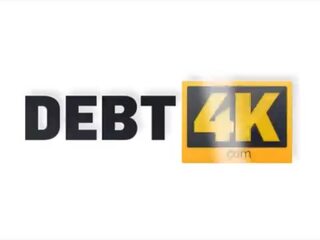 Debt4k&period; jobless debtor أليس klay لديها إلى أخذ ال مان وخزة في كس