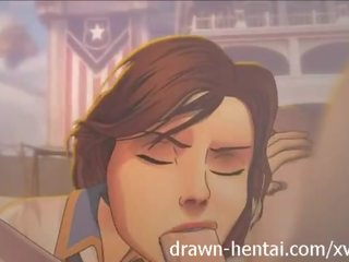 Bioshock Infinite Hentai - Wake up xxx film movie from Elizabeth