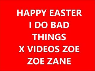 X klipy zoe happy easter webkamera 2017